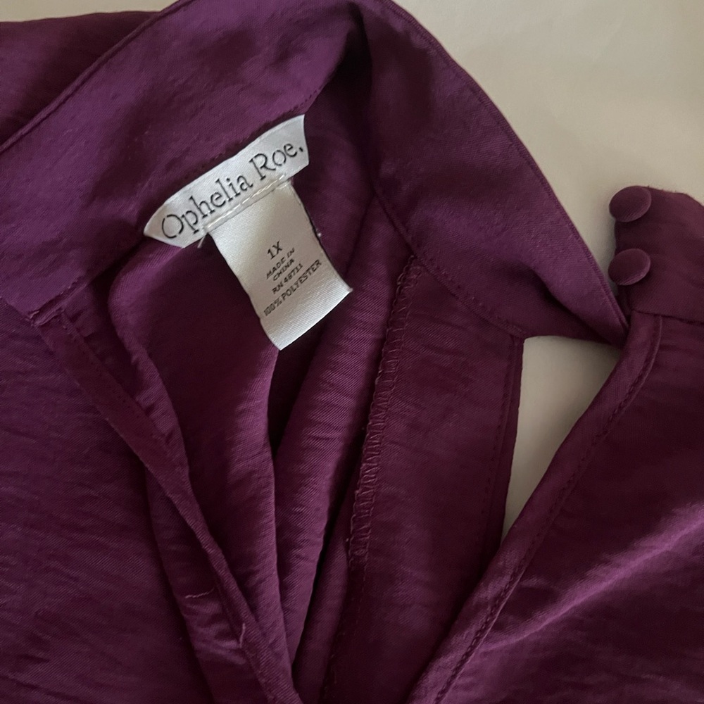 Purple blouse